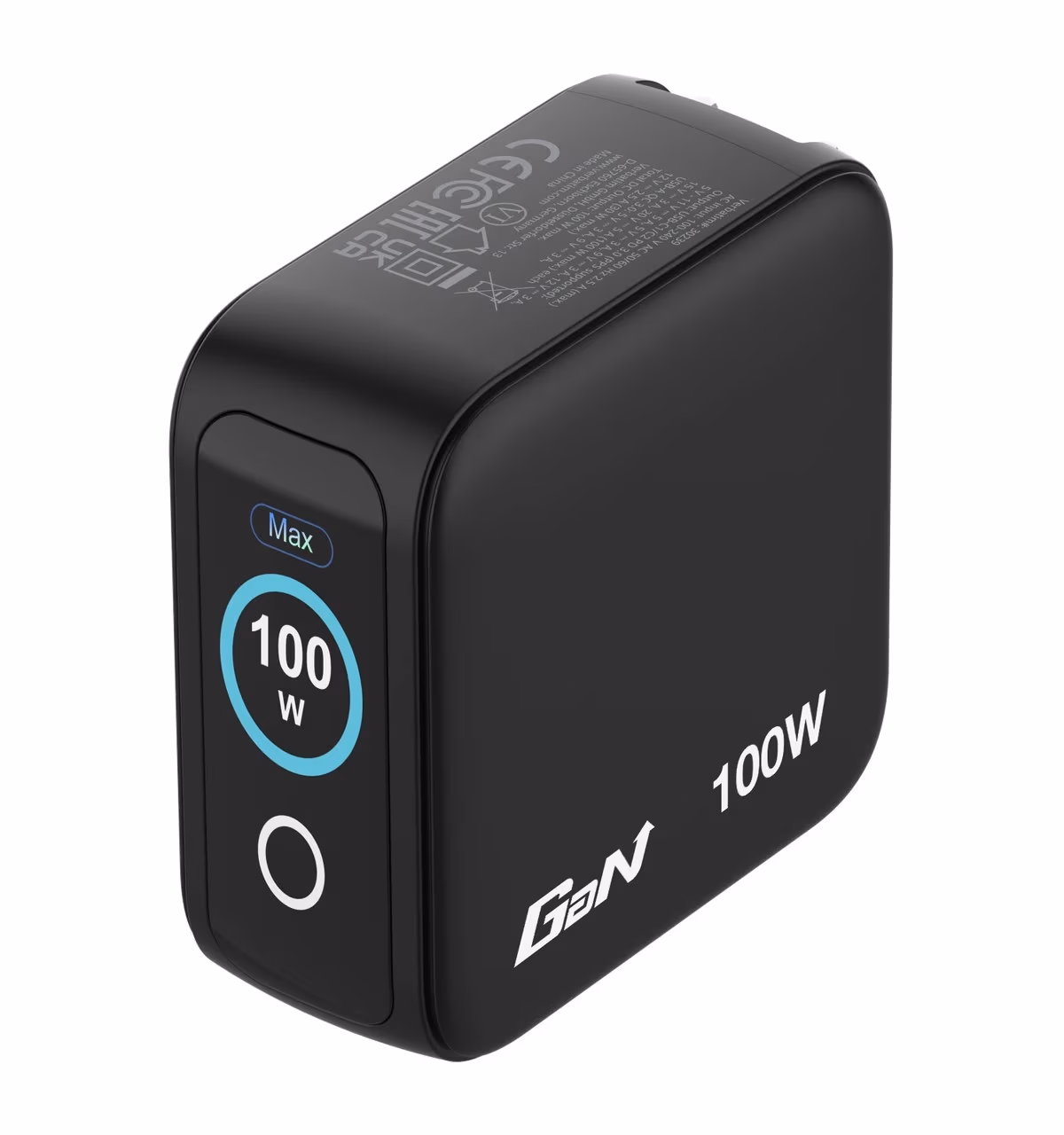 Incarcator USB Verbatim Mini GaN Charger with Display 100W 