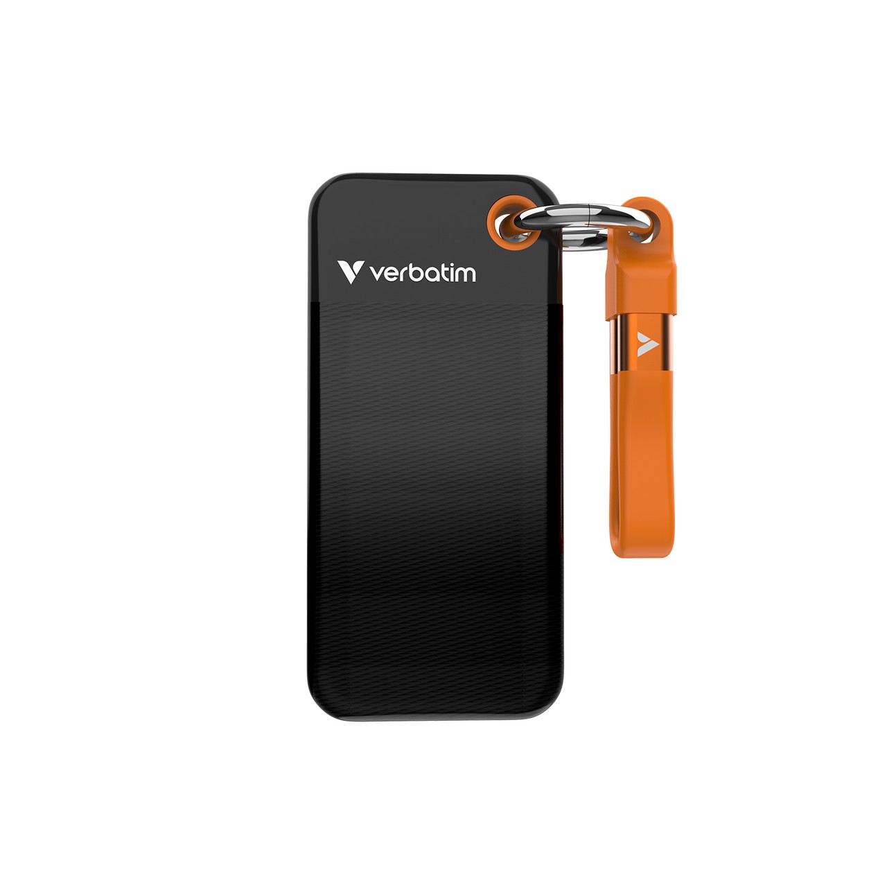 M.2 SSD External Verbatim Pocket / 512GB / USB 3.2 Gen 2 / Black/Orange photo 3