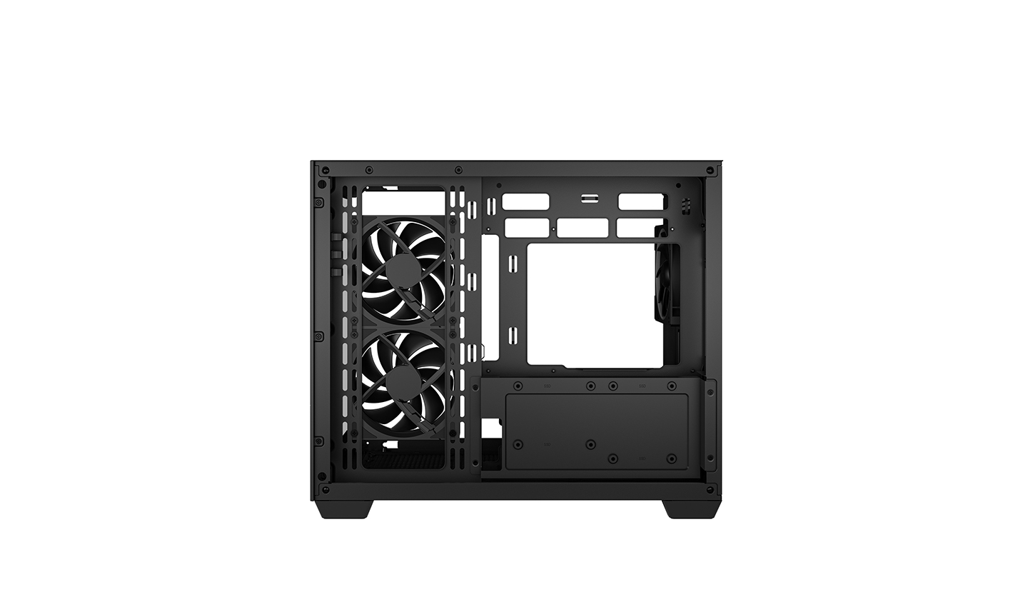 Корпус DEEPCOOL CG330 3F/ w/oPSU / Side panel / 3x A-RGB 120mm, 1x140mm / ATX photo 5