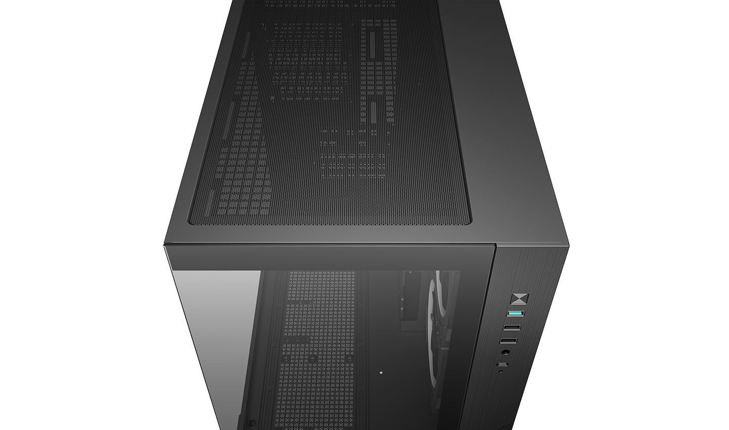Корпус DEEPCOOL CG330 3F/ w/oPSU / Side panel / 3x A-RGB 120mm, 1x140mm / ATX photo 7