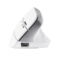Эргономичная беспроводная мышь Trust Bayo+ / 2.4GHz/ Bluetooth/ White thumbnav 2