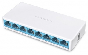 Коммутатор MERCUSYS MS108 / 8 port / 100Mb / RJ45 / Plastic case thumbnav 1
