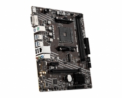 MSI A520M-A PRO, Socket AM4, AMD A520, Dual 2xDDR4-4600, APU AMD graphics, DVI, HDMI, 1xPCIe X16, 4xSATA3, RAID, 1xM.2 Slot, 1xPCIe X1, ALC892 HDA, GbE LAN, 6xUSB3.2, mATX thumbnav 2