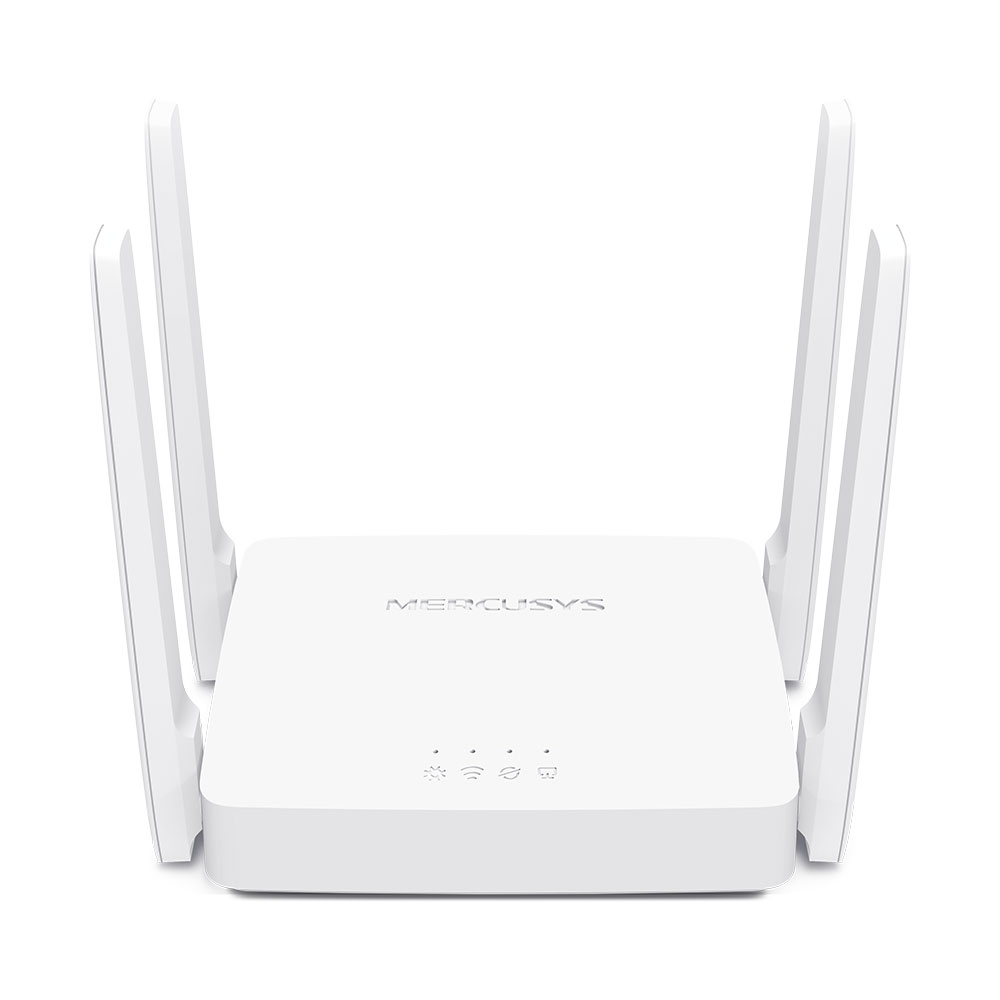 Wireless Router MERCUSYS AC10 / AC1200 Dual Band / Wi-Fi5 / 1 WAN+2 LAN / 4 external antennas photo 1