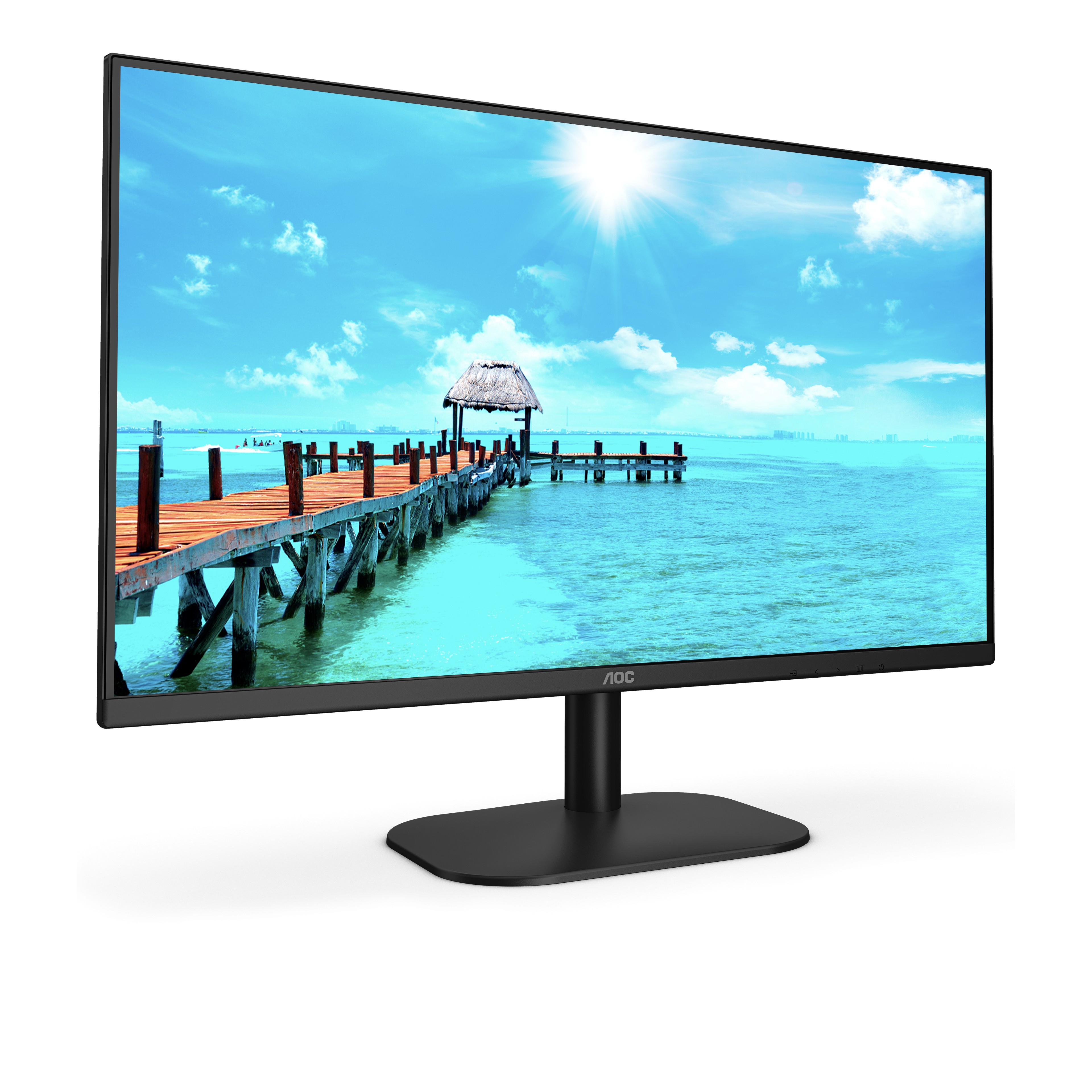 27.0” Монитор AOC 27B2H / 7ms / Black photo 2