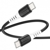 Cablu Type-C la Type-C HOCO  X82 / 1m / Silicone / up to 3A / Black thumbnav 1