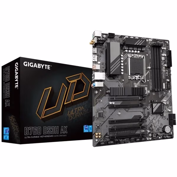 Материнская плата GIGABYTE B760 DS3H AX / 1700 / B760 / DDR5 / ATX