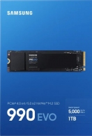 M.2 NVMe SSD Samsung SSD 990 EVO  / 1.0TB  / PCIe4.0 x4 / 5.0 x2, NVMe 2.0 thumbnav 2