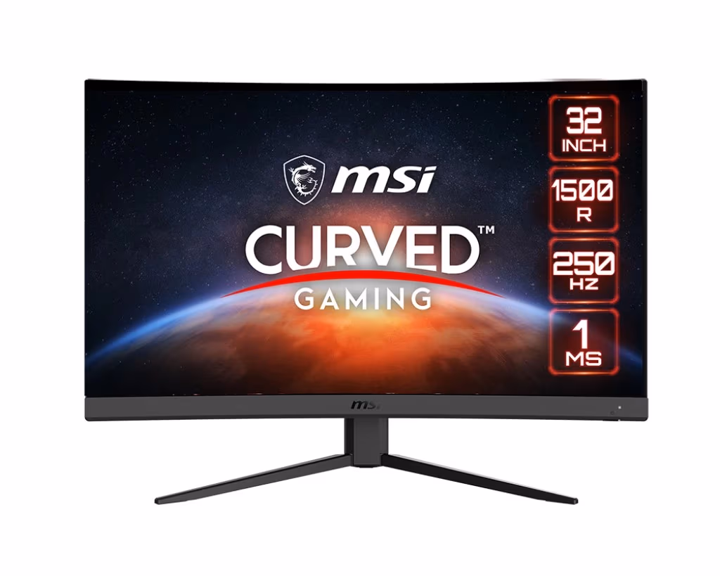 31.5” Игровой Монитор MSI G32C4X/ Curved/ 1ms/ 250Hz/ Black 