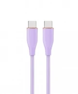 Cablu Type-C la Type-CCablexpert CC-USB2S-CMCM-1.5M-P / 1.5 m/  Violet