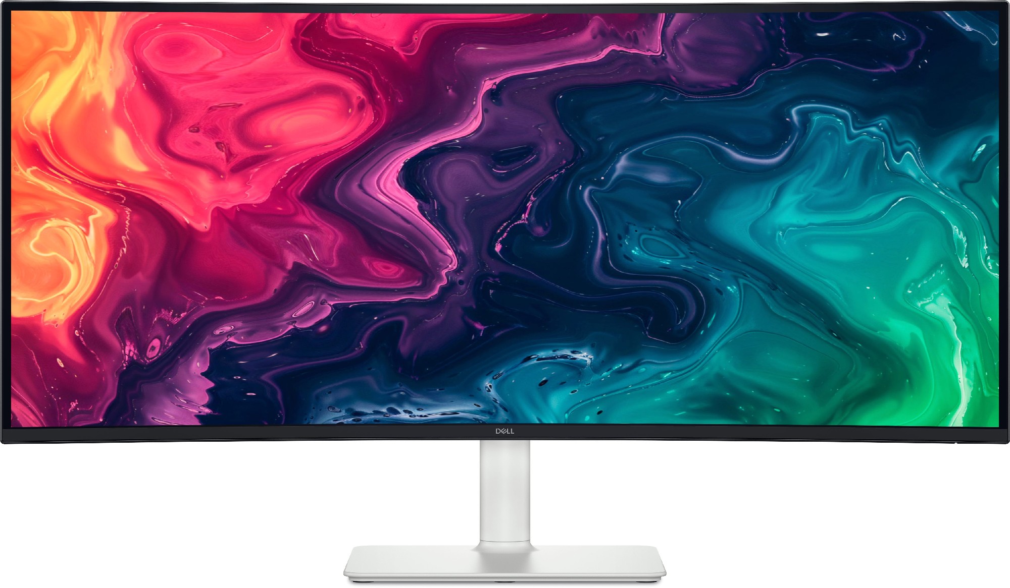 34.0” Monitor DELL S3425DW / Curved  / 21:9 / UltraWide QHD / 100Hz / Silver/Black photo 1