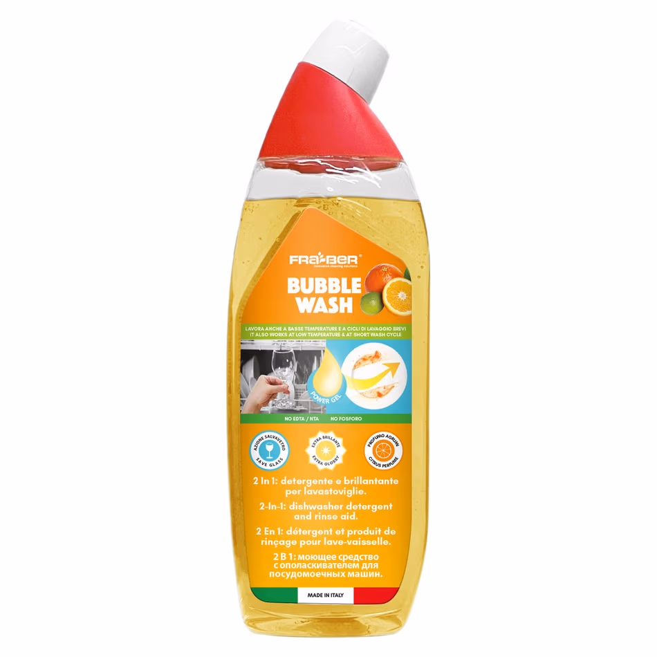 Detergent cu aid de clatire p/u MSV, 2 in 1 BUBBLE WASH GEL 750ML  