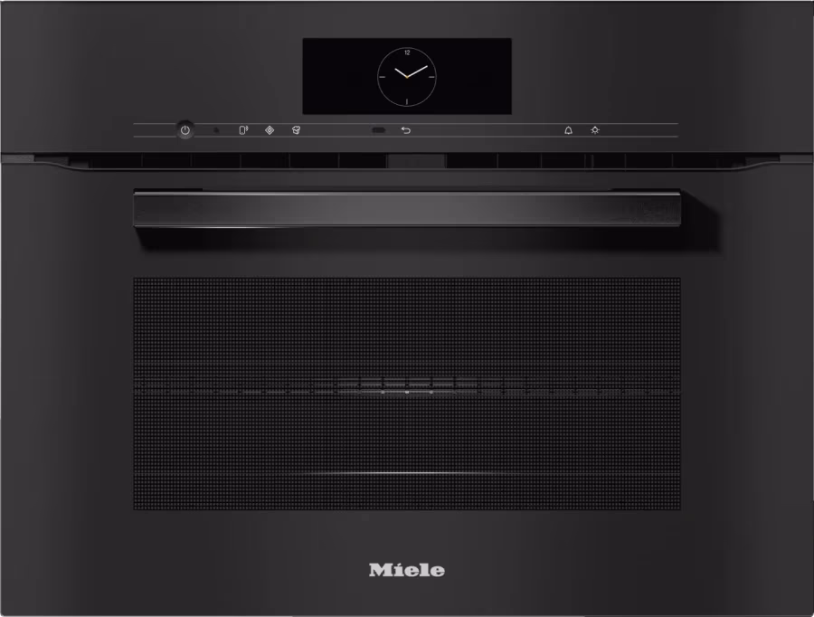 Cuptor electric cu microunde incorp. Miele H7840BM Obsidian black 