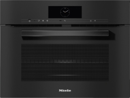 Встраиваемый дух. шкаф с микроволной печью Miele H7840BM Obsidian black thumbnav 1