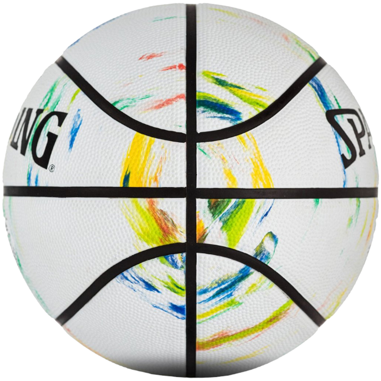 Minge basket Spalding 06466 / Marimea 7 / Alb photo 3