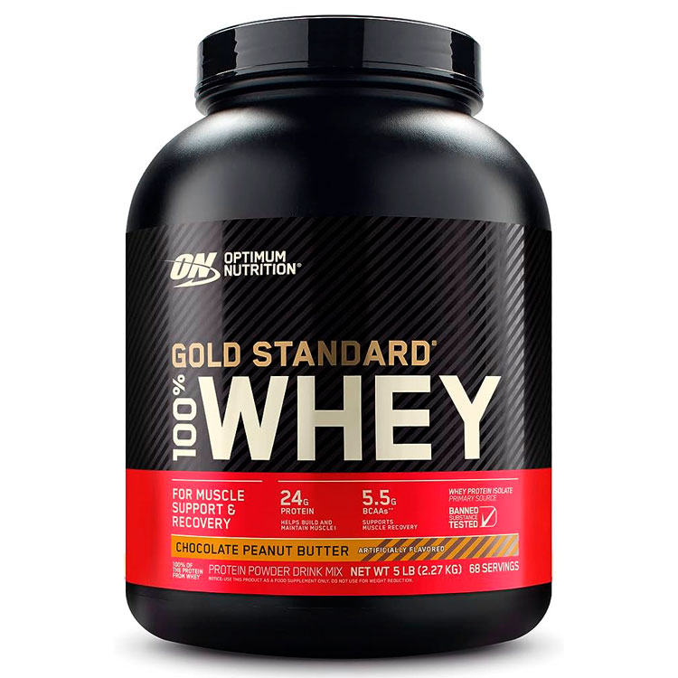 Сывороточный протеин Optimum Nutrition ON 100% WGS GF CHOCOLATE PB 5LB/2.27 кг photo 1