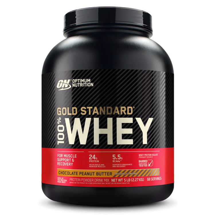 Сывороточный протеин Optimum Nutrition ON 100% WGS GF CHOCOLATE PB 5LB/2.27 кг photo 2