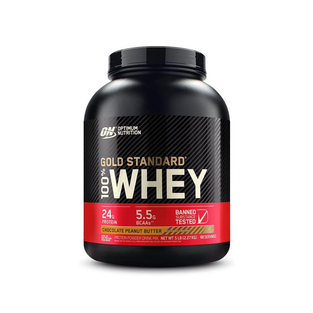 Сывороточный протеин Optimum Nutrition ON 100% WGS GF CHOCOLATE PB 5LB/2.27 кг photo 1