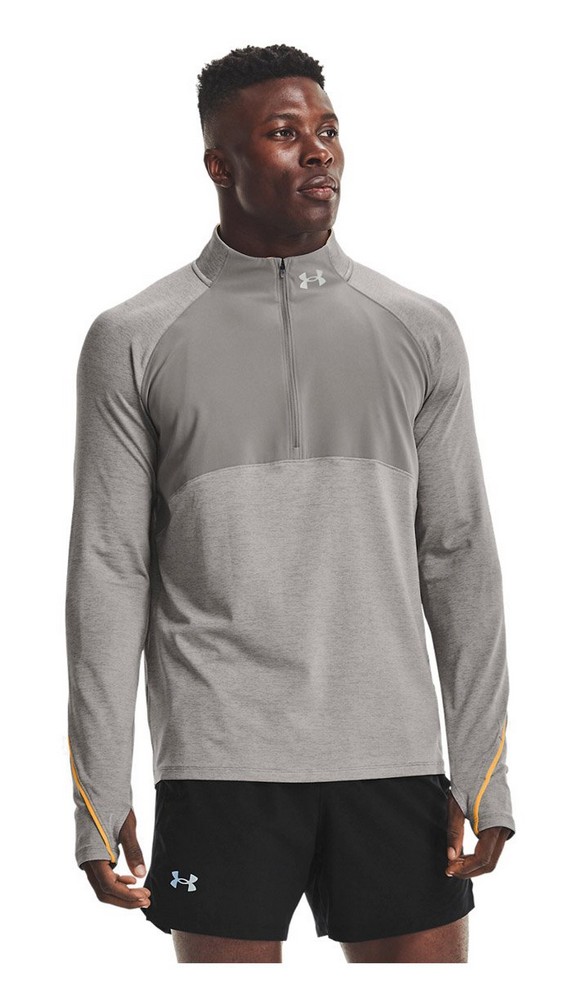 Hanorac pt bărbați Under Armour UA Qualifier Run 2.0 1/2 Zip L Gri photo 2