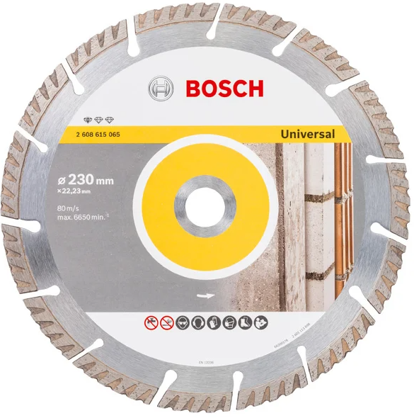 Disc diamant Bosch 2608615066 photo 1 Disc diamant Bosch 2608615066 photo 1
