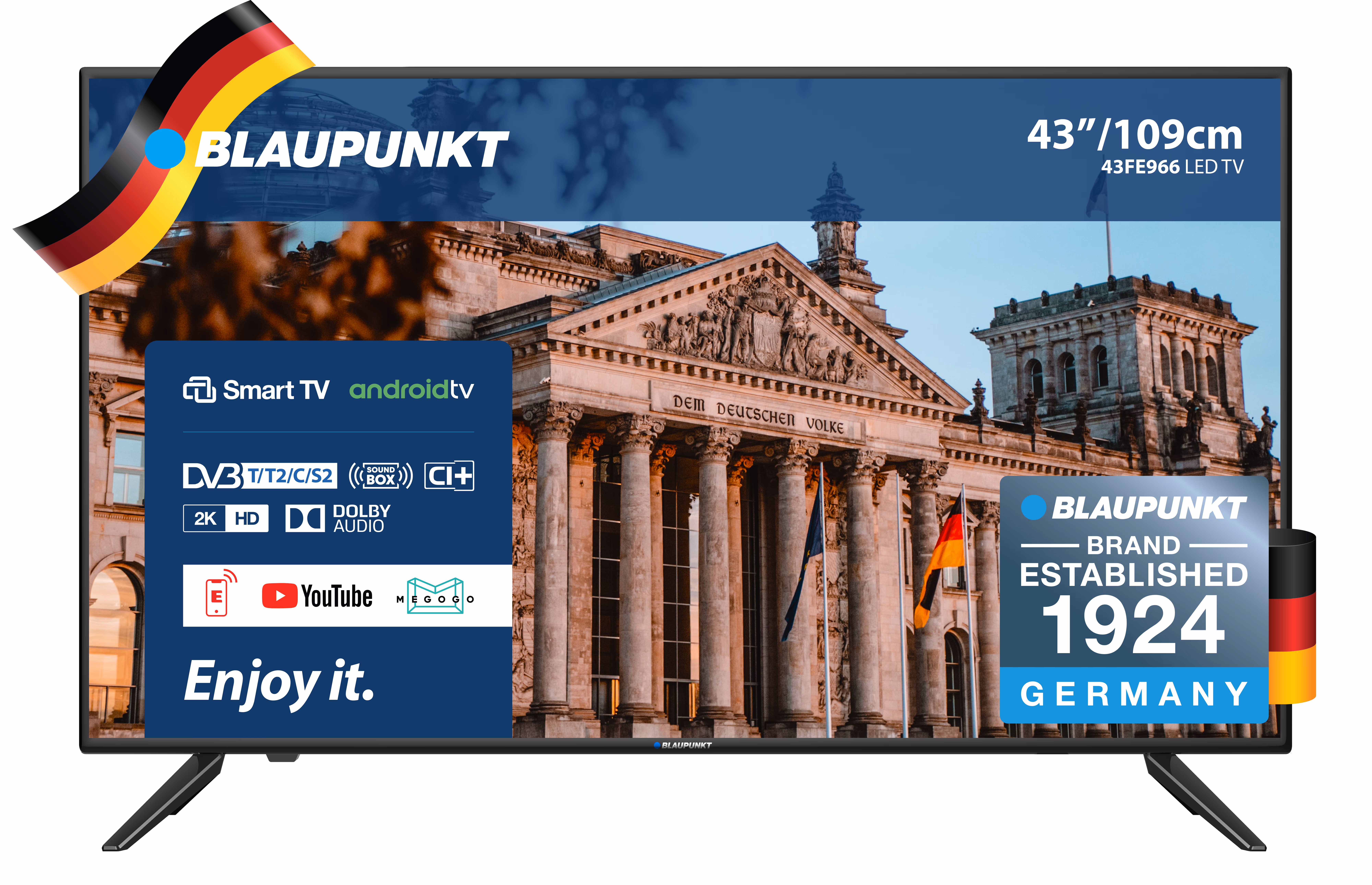 Televizor LED Blaupunkt 43FE966 
