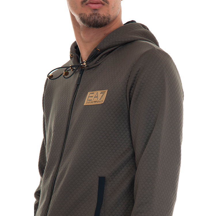 Мужская Толстовка EA7 EMPORIO ARMANI SWEATSHIRT S Серый photo 5