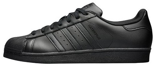 Кроссовки Adidas SUPERSTAR FOUNDATION / Мужской / 45.5 / Черный photo 1