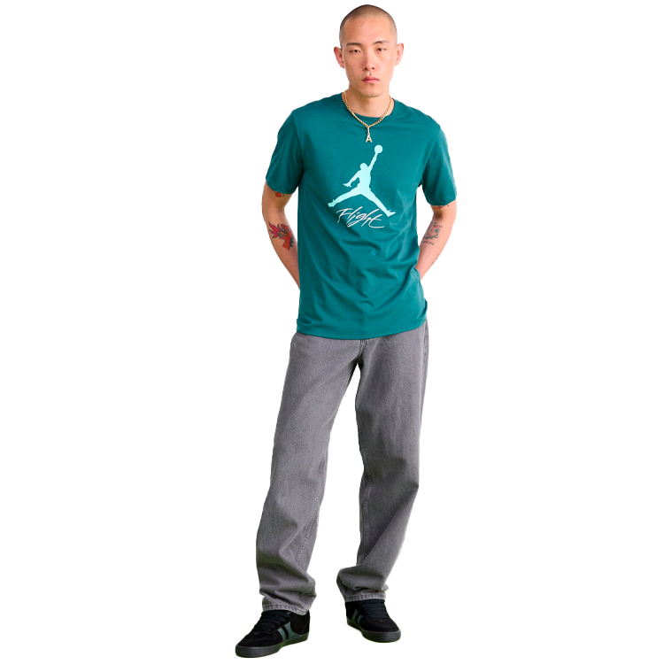 Tricou bărbătesc Nike JUMPMAN FLIGHT HBR TEE S Verde photo 5