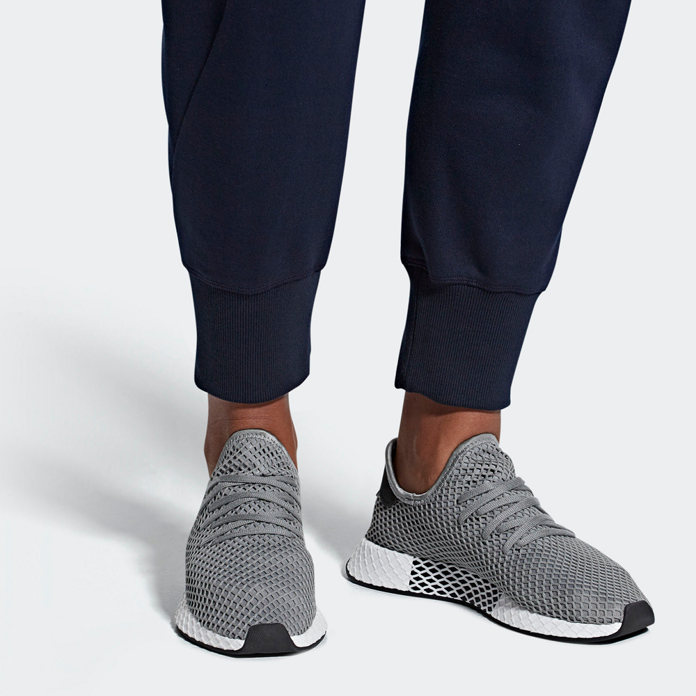Кроссовки Adidas DEERUPT RUNNER / Мужской / 41.5 / Серый photo 3