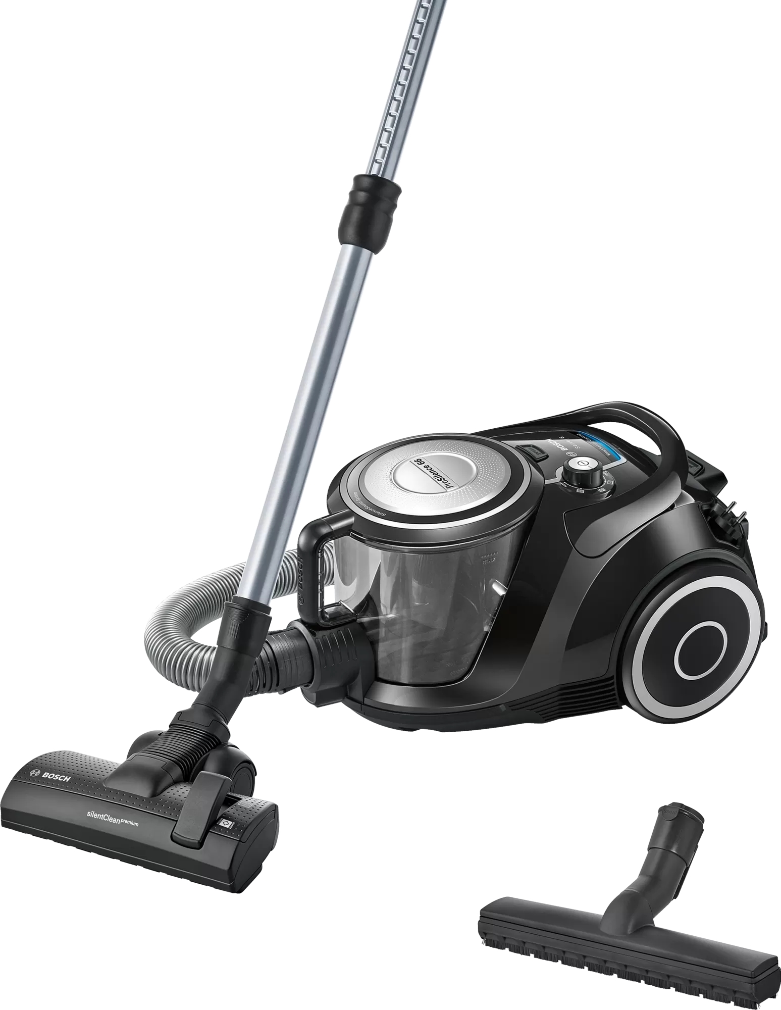 Aspirator cu container Bosch BGS41SIL66 / 600W / Black photo 1