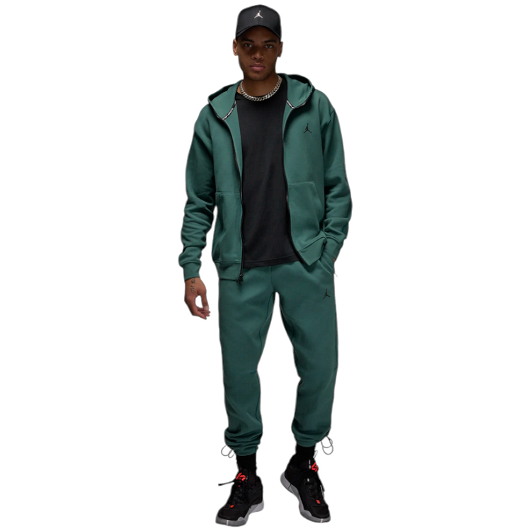 Мужская Толстовка Nike M J DF SPRT HOOP FLC FZ L Зеленый photo 4