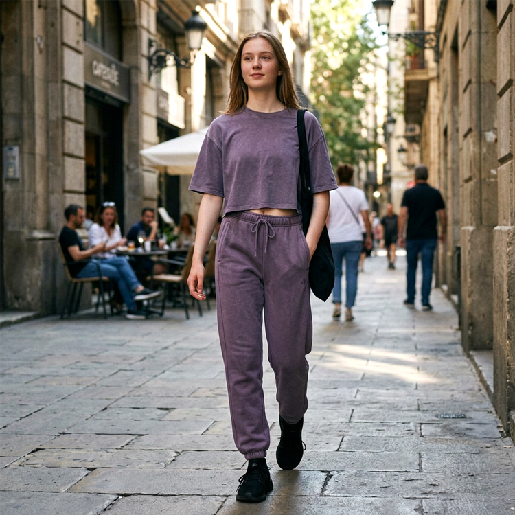 Брюки Adidas W ALL SZN WS PT XS Фиолетовый Женский photo 7