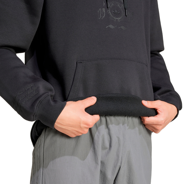 Hanorac pt bărbați Adidas VRCT HOODED 1 XS Negru photo 5