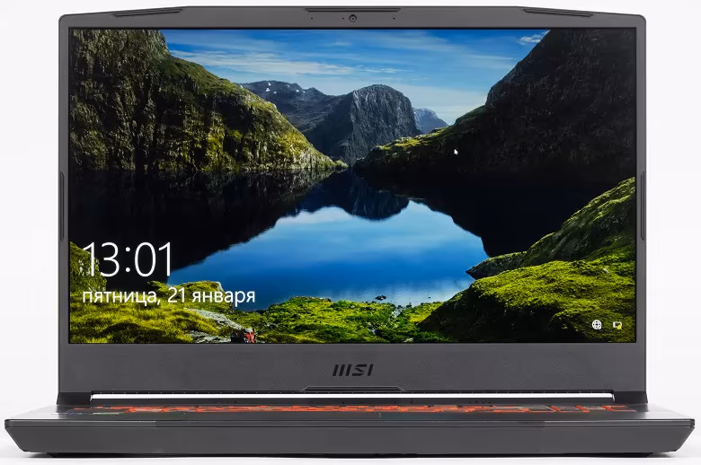 Ноутбук MSI KatanaGF66, Core i5, 16 ГБ ГБ, DOS, Черный
