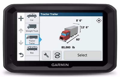 GARMIN dezl 580LMT-D Truck Navigator, Licence map Europe + Moldova, 5.0" LCD (480*272), 16GB, MicroSD, 3D junction view/Attraction, Customized Truck Routing, Truck-specific POIs and Services, IFTA, Up Ahead, Hours of Service, up to 2 hours, 234g 