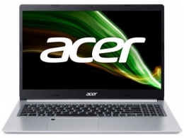 ACER Aspire A515-45 Pure Silver (NX.A82EU.00K) 15.6" FHD IPS (AMD Ryzen 7 5700U 8xCore 1.8-4.3GHz, 8GB (4GB onboard+4GB) DDR4 RAM, 512GB PCIe NVMe SSD+HDD Kit, AMD Radeon Graphics, WiFi6-AX/BT5, 3 cell, 720P Webcam, FPS, RUS, Backlit, No OS, 1.76 kg) thumbnav 1