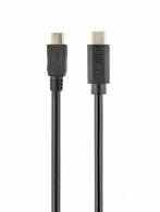 Cable USB 2.0 Micro BM to Type-C - 1m - Cablexpert CCP-USB2-mBMCM-1M, USB 2.0 Micro BM to Type-C cable (Micro BM/CM), 1 m