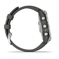 Garmin epix (Gen 2) Slate Steel with Silicone Band thumbnav 2