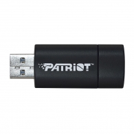 32GB USB3.2  Patriot Supersonic Rage Lite Black, Retractable design (Up to 120MB/s Read Speed) thumbnav 5