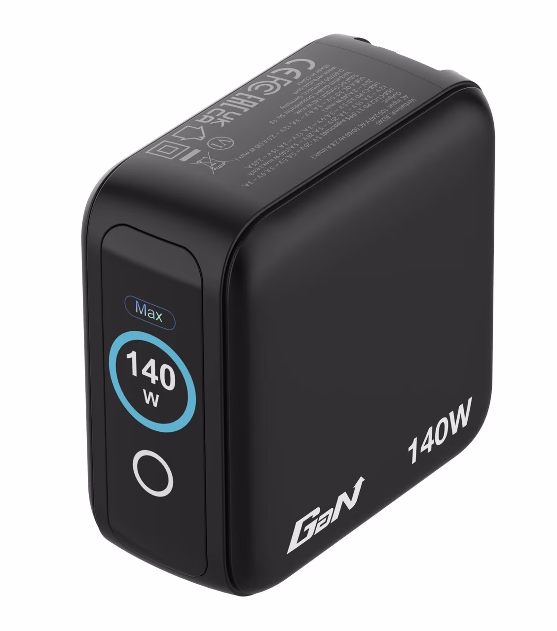 Incarcator USB Verbatim Mini GaN Charger with Display 140W