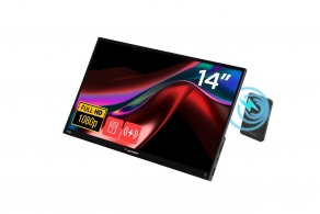 14.0” Портативный сенсорный монитор VERBATIM Light 14”  / 6ms / Black thumbnav 1