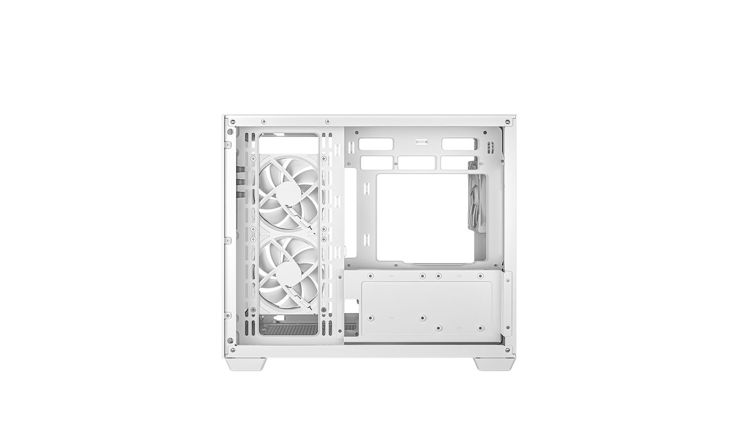 Carcasa DEEPCOOL CG330 3F WH / w/oPSU / Side panel / 3x A-RGB 120mm, 1x140mm / ATX photo 5