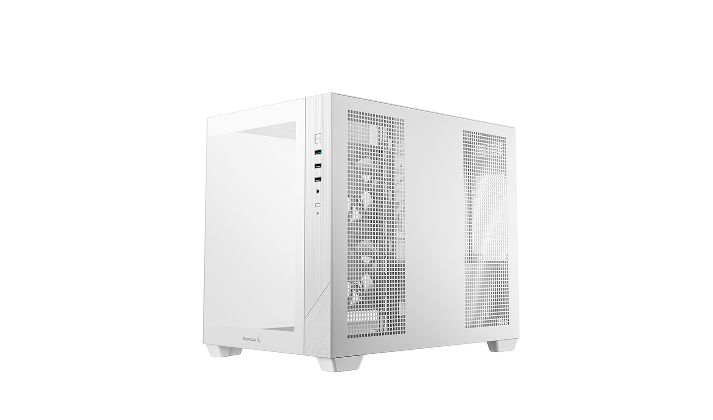 Carcasa DEEPCOOL CG330 3F WH / w/oPSU / Side panel / 3x A-RGB 120mm, 1x140mm / ATX photo 8