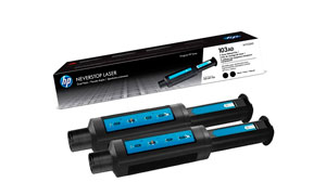 HP 103AD (W1103AD), Original Neverstop Toner Reload Kit, 2 pcs, Black, 5000 pages for NeverStop series. photo 3