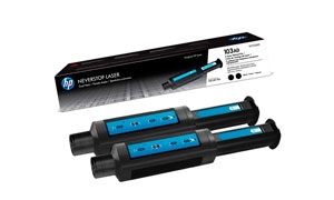 HP 103AD (W1103AD), Original Neverstop Toner Reload Kit, 2 pcs, Black, 5000 pages for NeverStop series. thumbnav 3