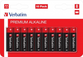 Verbatim Alcaline Battery  AA, 10pcs, Blister pack thumbnav 1