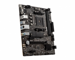 MSI A520M PRO, Socket AM4, AMD A520, Dual 2xDDR4-4600, APU AMD graphics, VGA, HDMI, DP, 1xPCIe X16, 4xSATA3, RAID, 1xM.2 Slot, 2xPCIe X1, ALC892 HDA, GbE LAN, 6xUSB3.2 Gen 1, RGB Led, mATX thumbnav 2