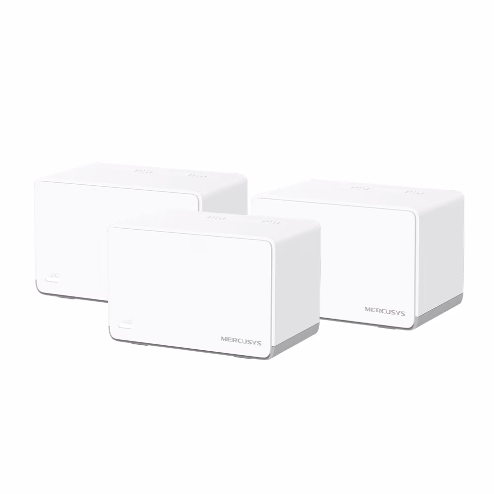 Mesh Wi-Fi система MERCUSYS Halo H70X (3-pack)  / AC1800 Dual Band / 3 x Gigabit LAN