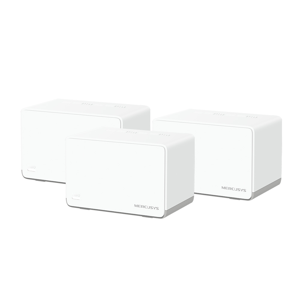Mesh Wi-Fi система MERCUSYS Halo H70X (3-pack)  / AC1800 Dual Band / 3 x Gigabit LAN photo 1