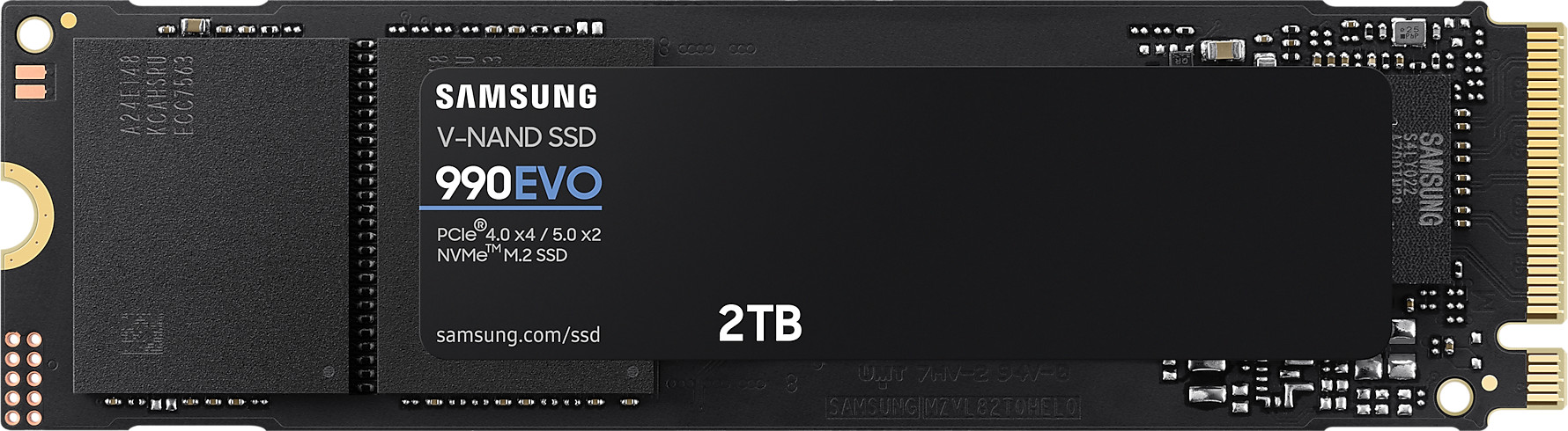 M.2 NVMe SSD Samsung SSD 990 EVO  / 2.0TB  / PCIe4.0 x4 / 5.0 x2, NVMe 2.0 photo 1